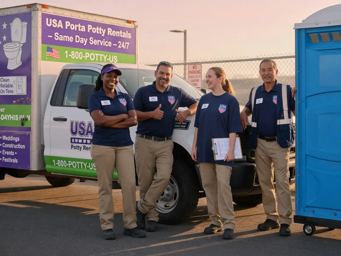 Porta Potty Rental company in Ina, IL